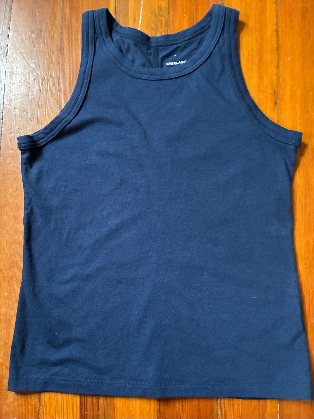 Everlane 100% organic cotton tank top size S fits like XS